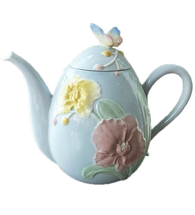 Pastel Flower Teapot